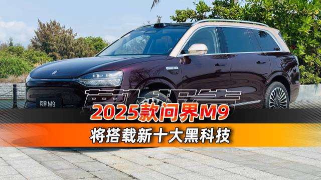 搭载新十大黑科技 2025款问界M9