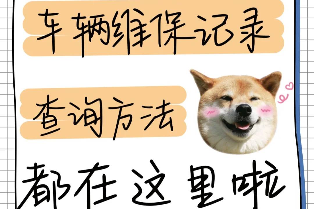 教你怎樣查詢車輛4S店的維保記錄?