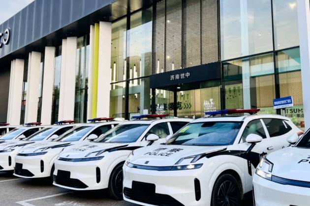 領克08EM-P警車來襲，智能“鐵騎”守護城市