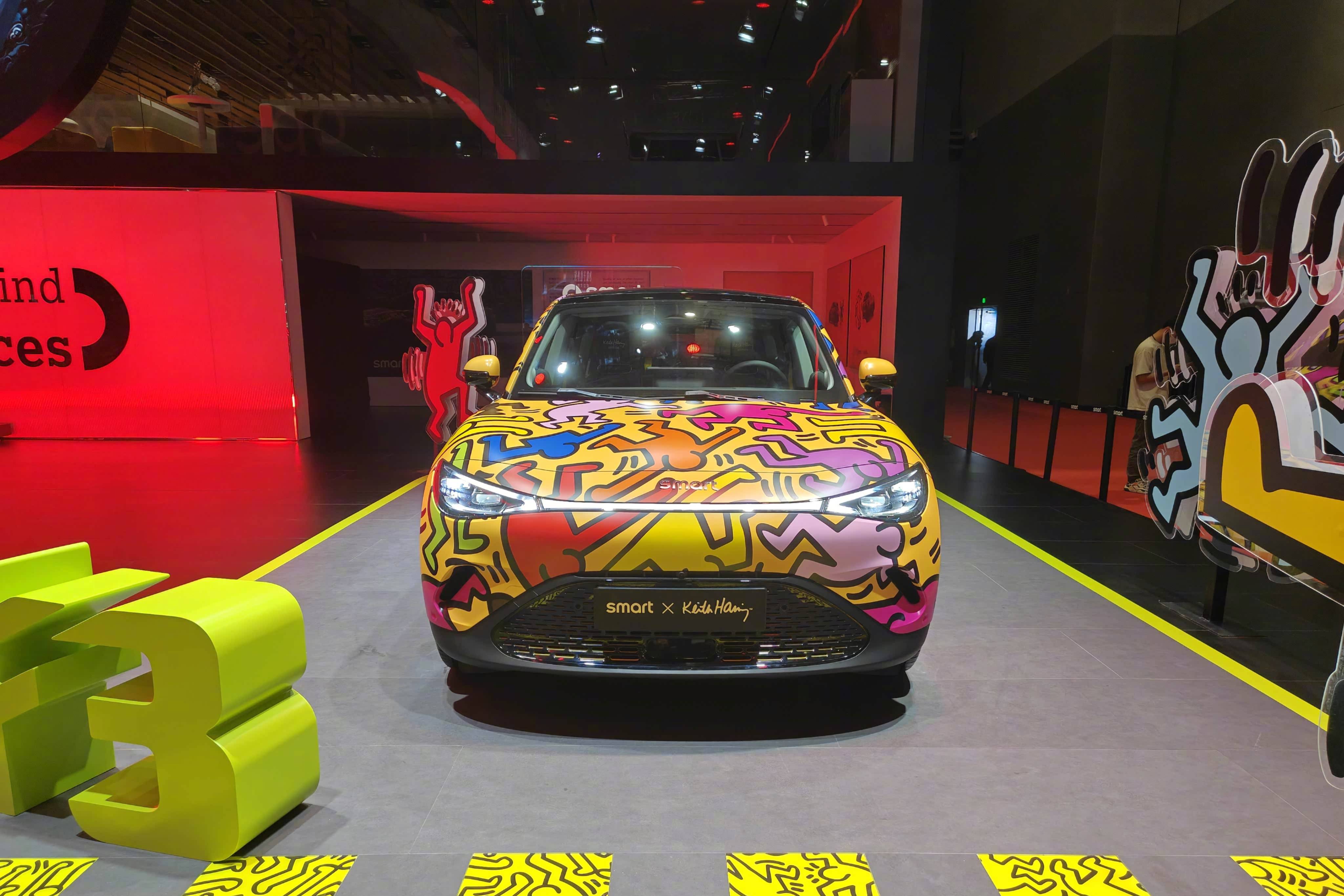 2025上海車展smart品牌攜旗下精靈5號、精靈3號亮相