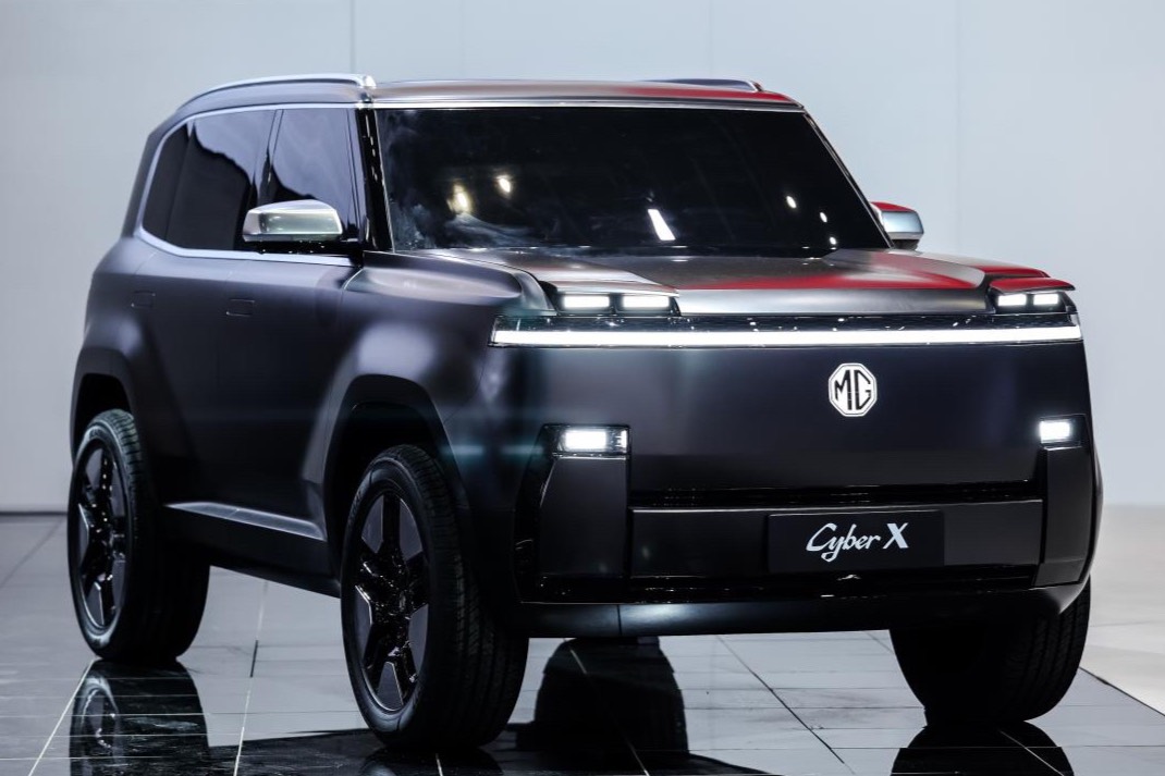 上海車展MG煥新登場:跑車與“方盒子”同場首秀