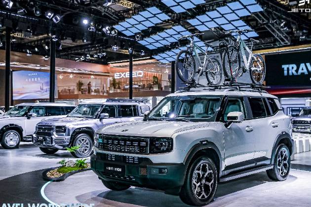 捷途汽車上海車展秀實力,旅行者星際衛士成全場焦點