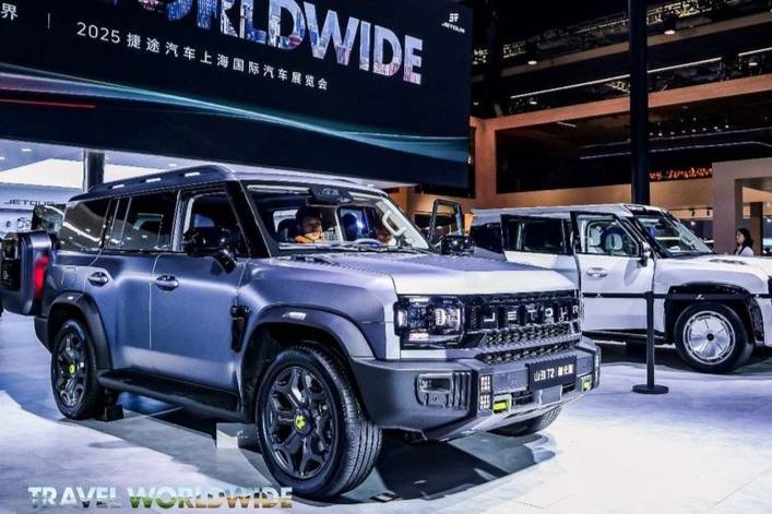 捷途汽車上海車展秀實力,旅行者星際衛士成全場焦點