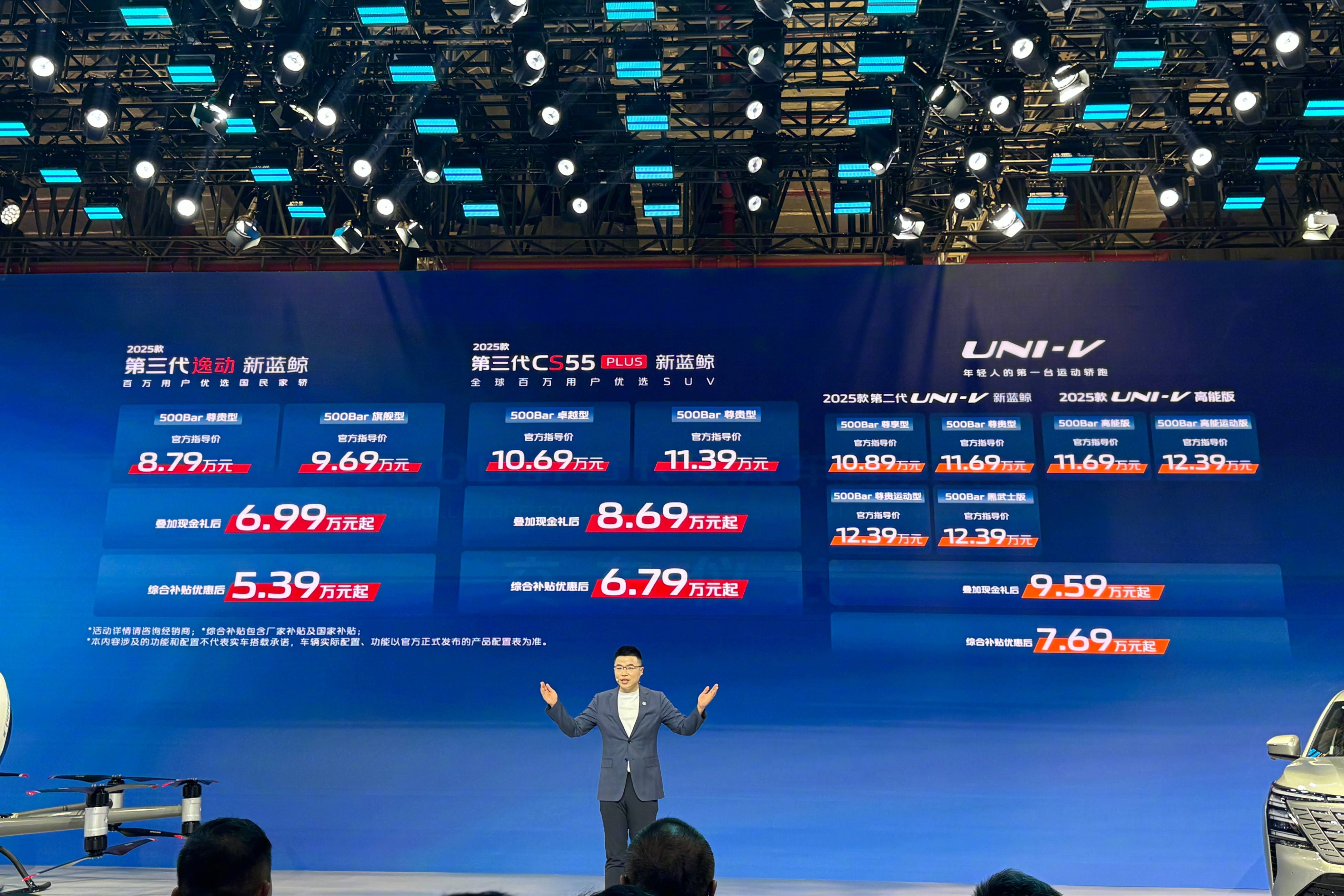 2025上海車展 長(zhǎng)安多款新車上市