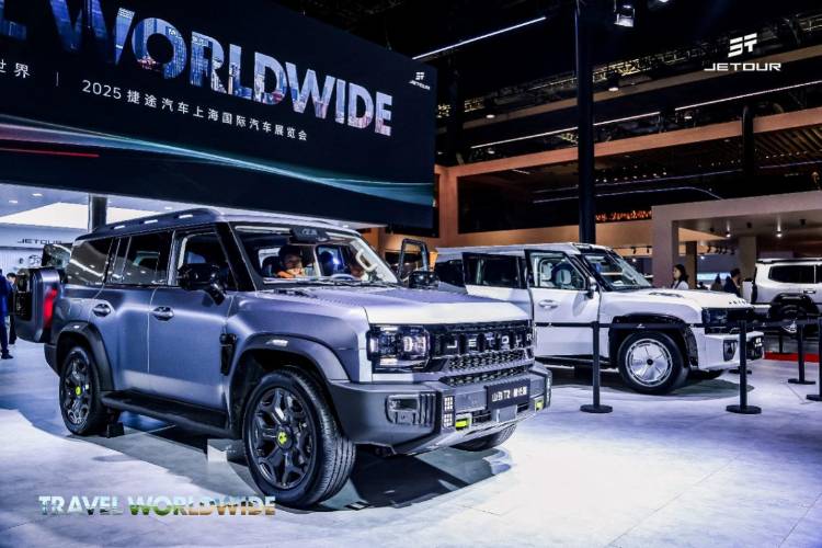 捷途汽車上海車展秀實力,旅行者星際衛士成全場焦點
