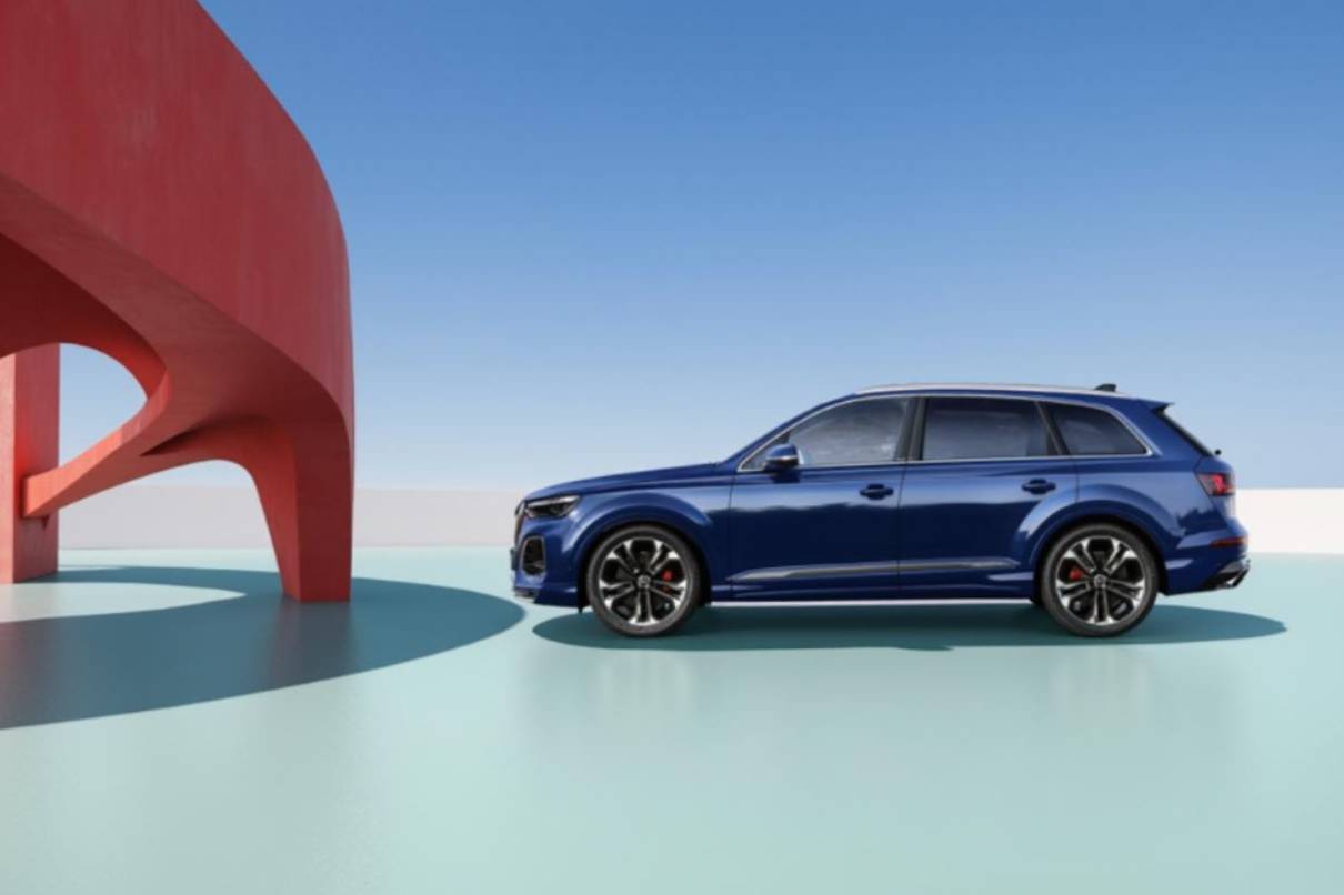 矩陣式大燈+數字化光效，奧迪Q7車燈美學再升級！