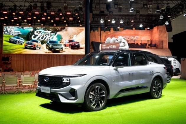 福特全明星陣容閃耀2025上海國際車展福特戶外主題樂園展臺