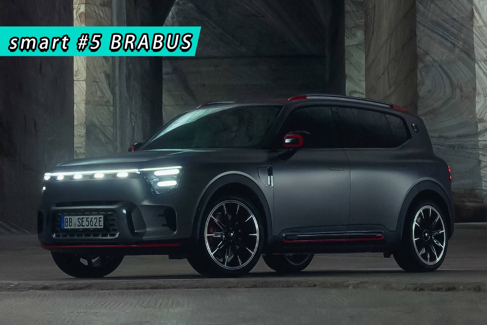 smart #5 BRABUS超能版