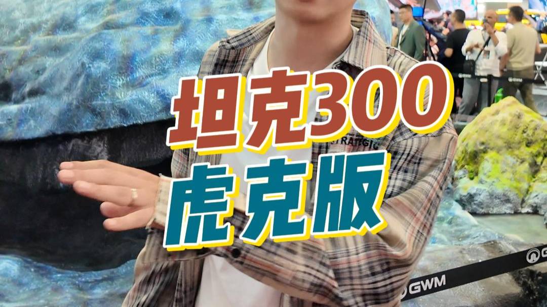 前后硬桥！坦克300虎克版亮相上海车展