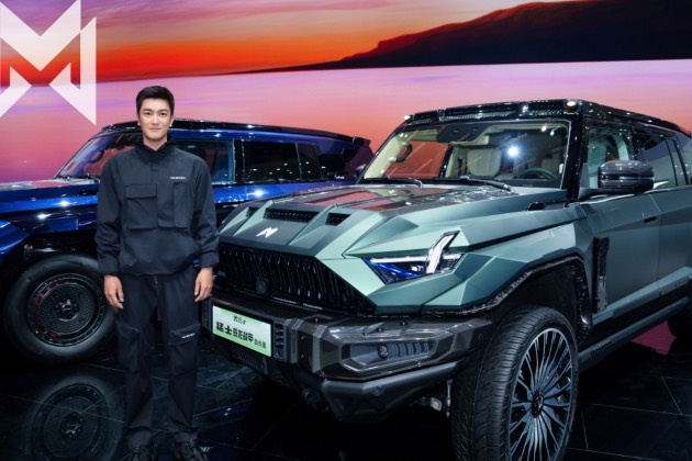 最高含“華”量智野SUV：東風(fēng)猛士M817亮相上海車展