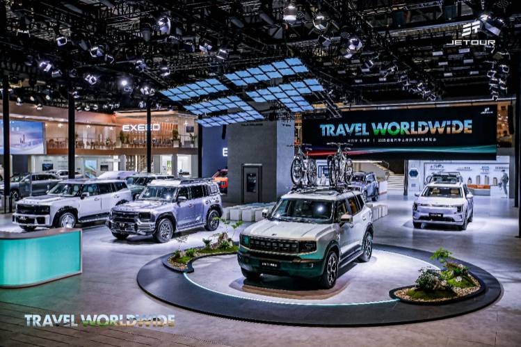 捷途汽車上海車展秀實力,旅行者星際衛士成全場焦點