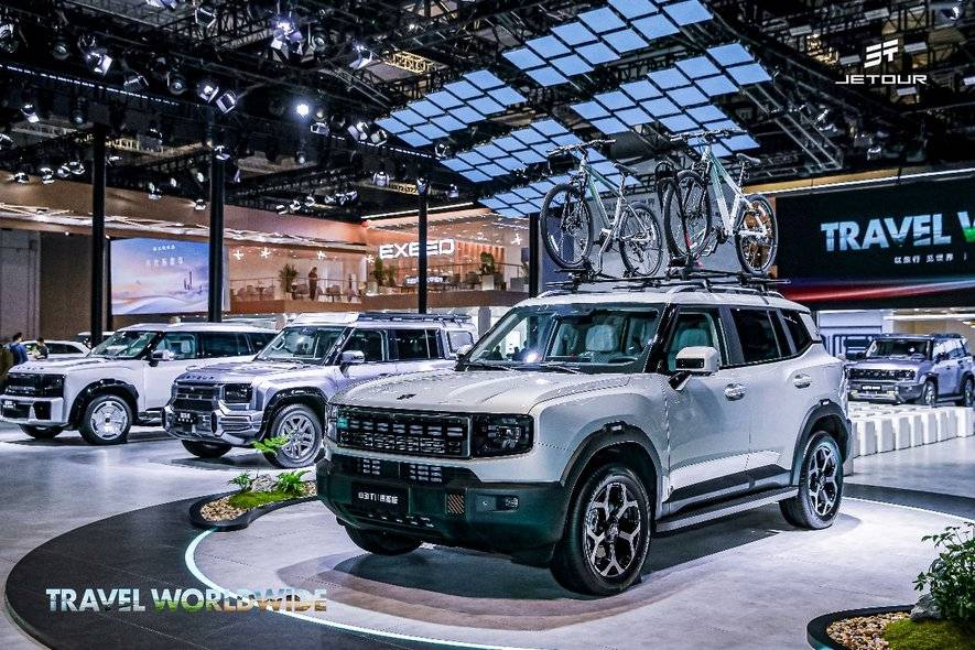 捷途汽車上海車展秀肌肉，星際衛(wèi)士硬核出圈！