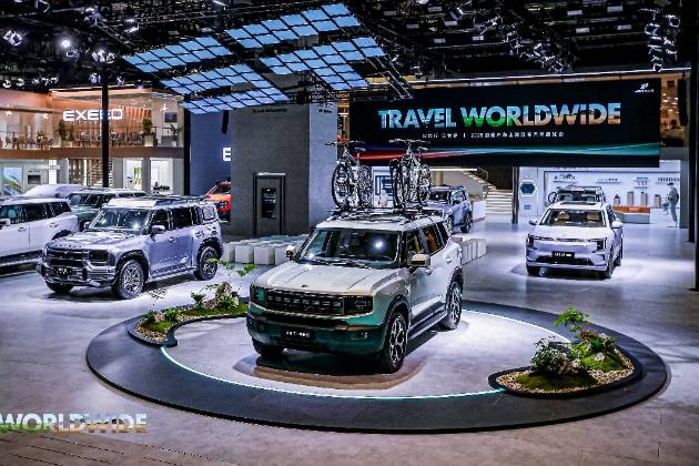 捷途汽車上海車展秀實力,旅行者星際衛士成全場焦點