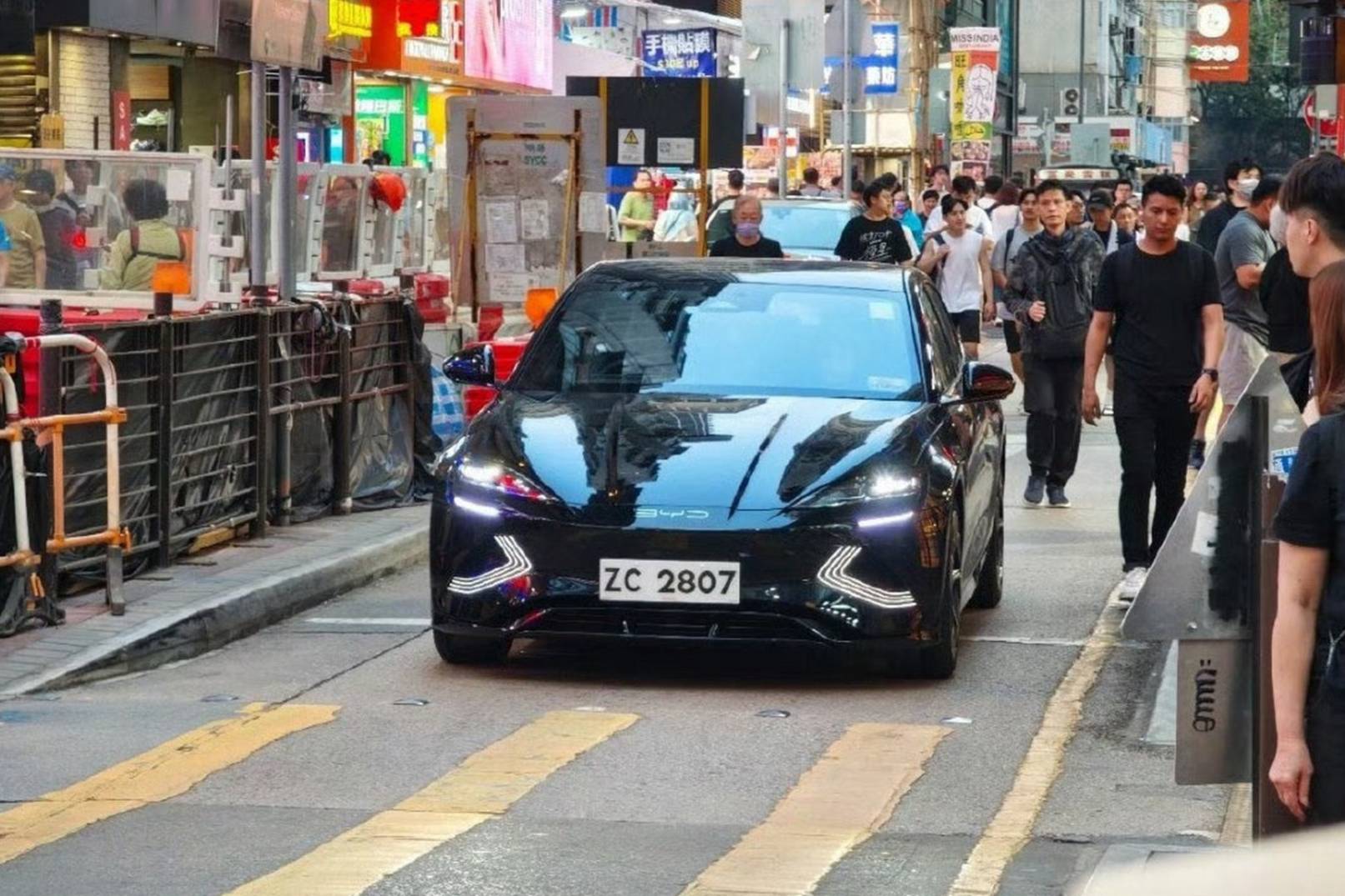 比亞迪2025年一季度全球多市場(chǎng)登頂 香港奪冠