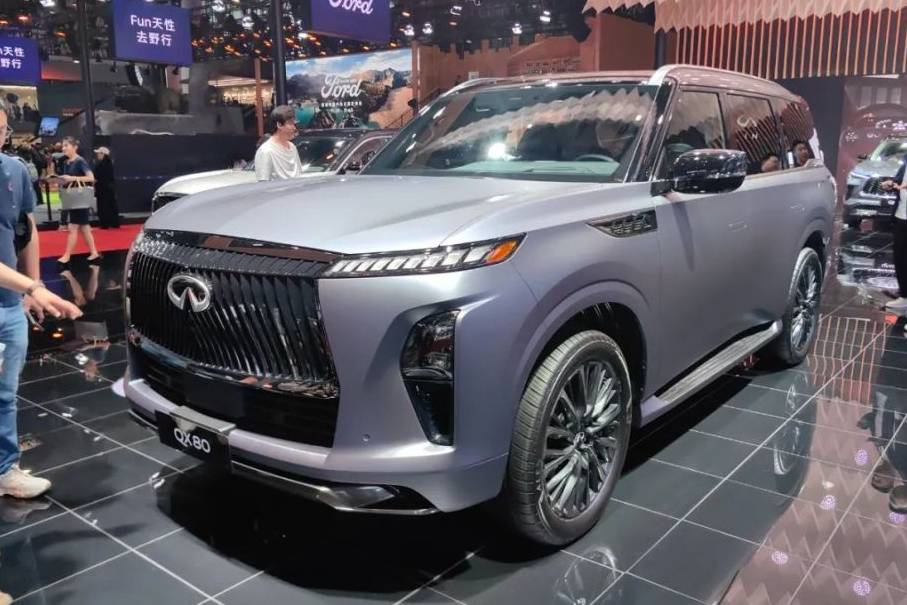 2025上海车展：全新一代英菲尼迪QX80