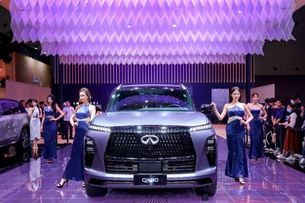 英菲尼迪上海車展首秀 QX80，創新打造多維感官體驗