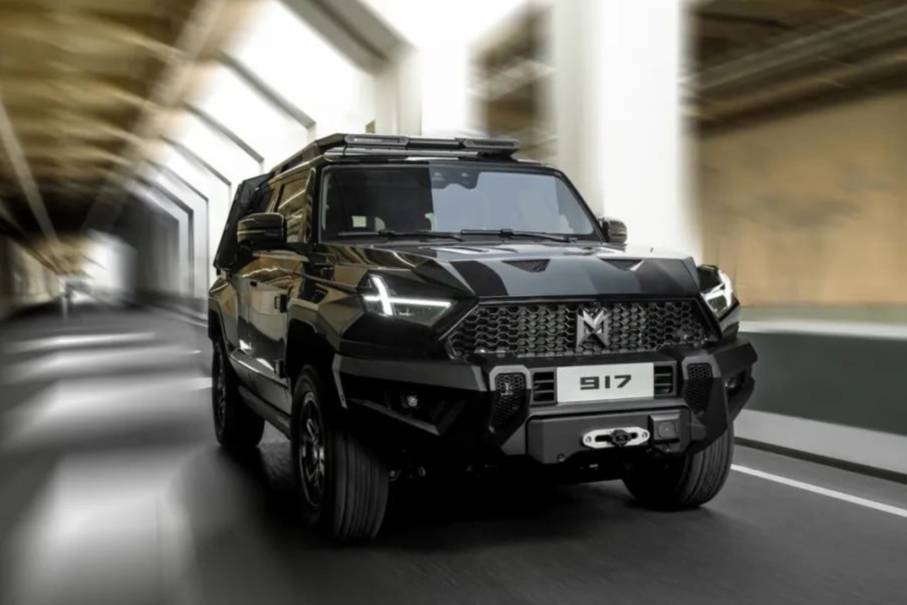 軍車風(fēng)范，“硬漢”必備神器——東風(fēng)猛士917