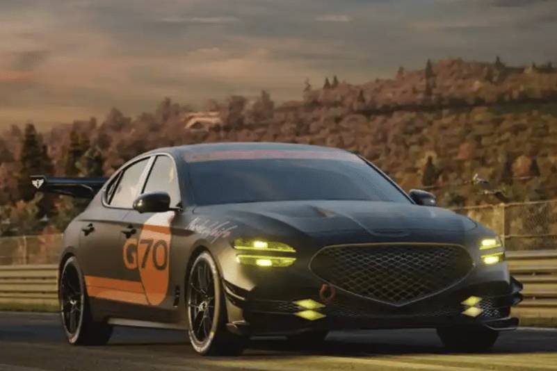 捷尼賽思 G70 Track Day 概念車官圖發(fā)布！
