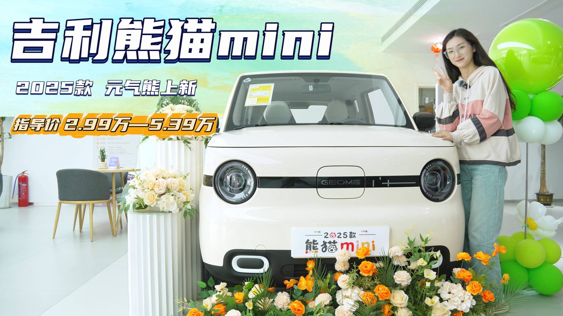 预算5万内的纯电代步微型车 吉利熊猫mini选哪款？