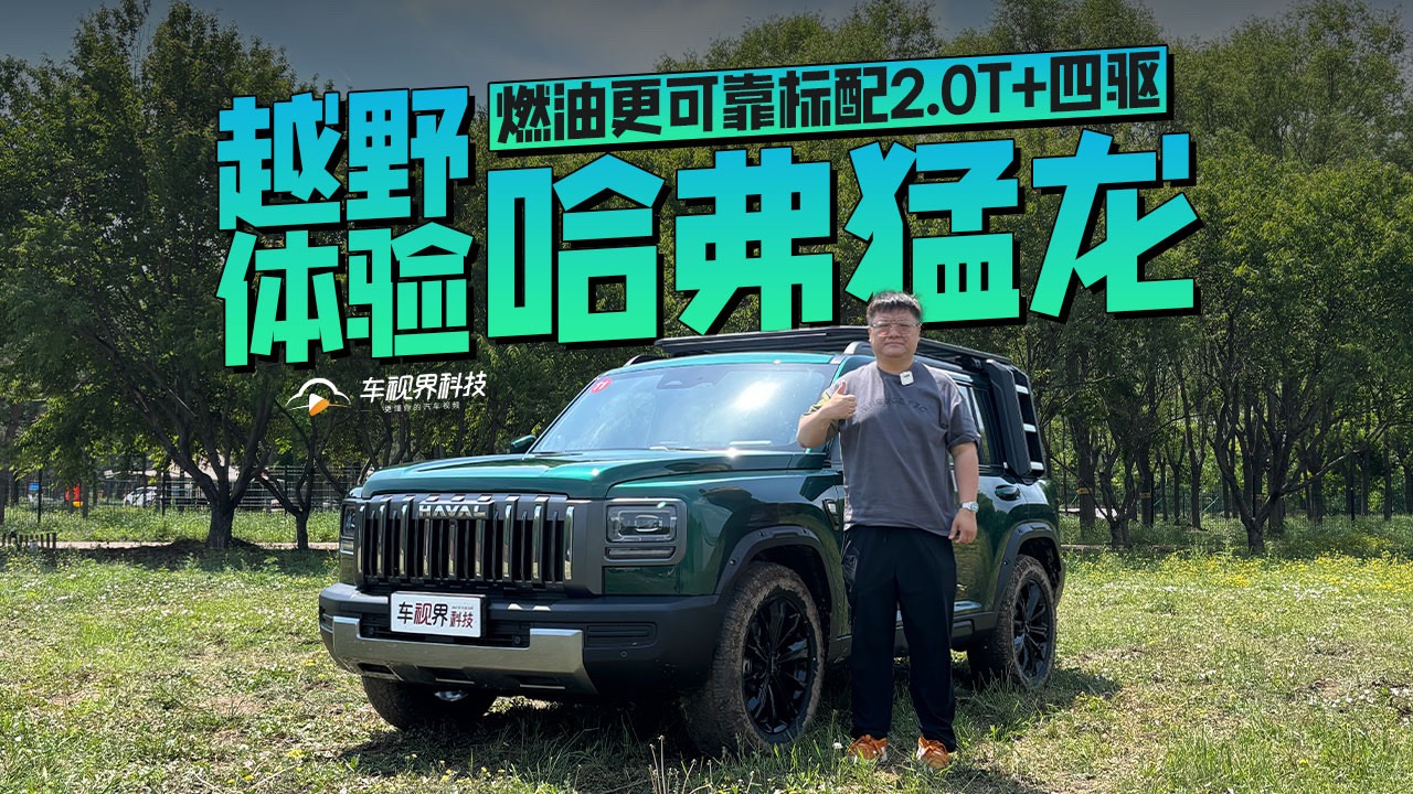 燃油更可靠标配2.0T+四驱 越野体验哈弗猛龙