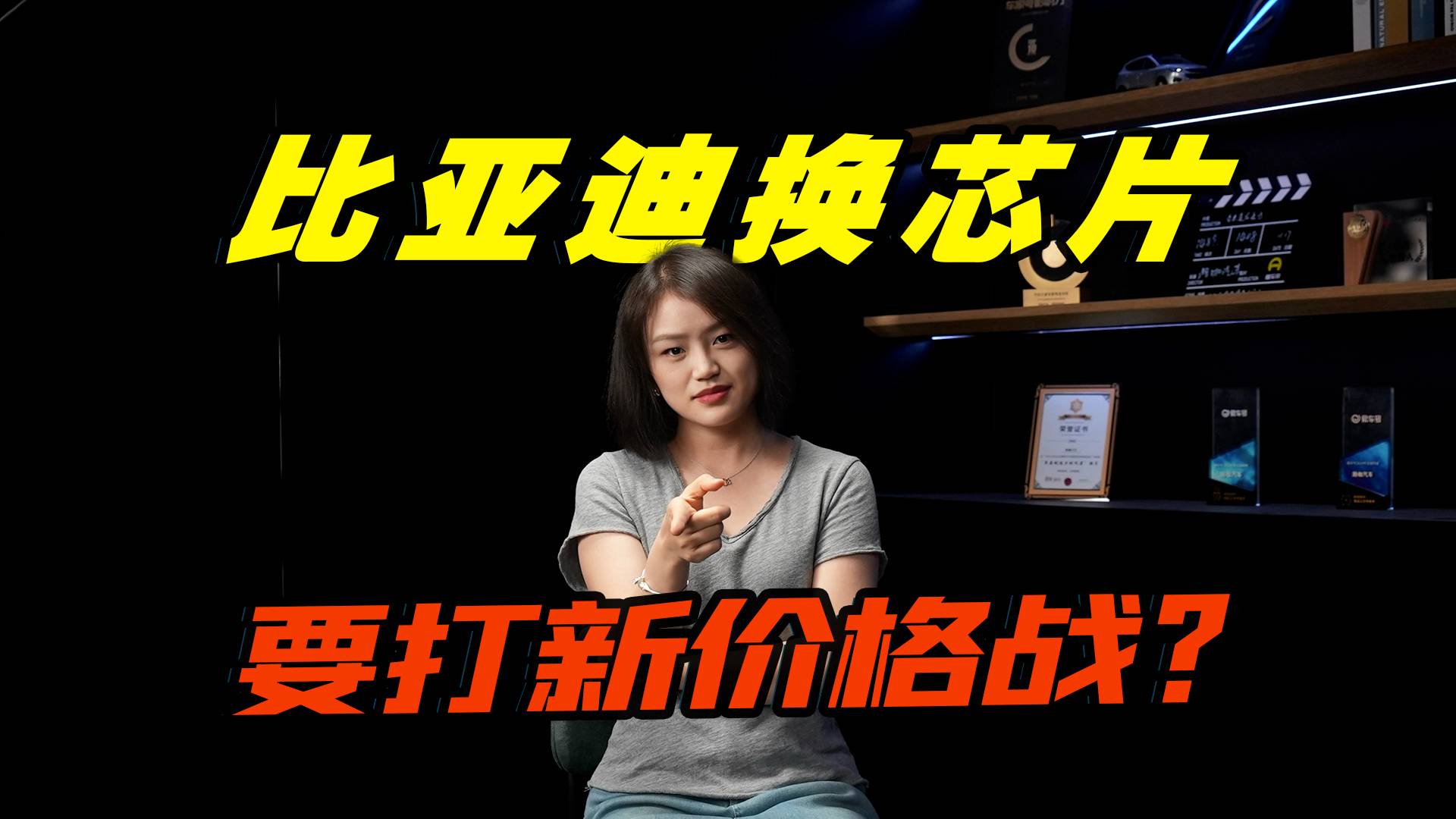 用国产芯片平替英伟达，比亚迪，每台车多赚1000元？