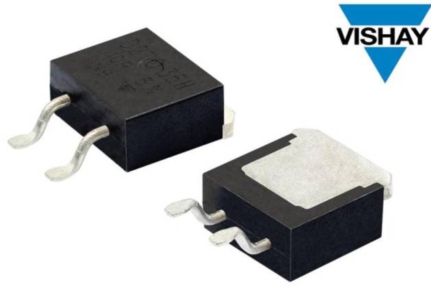 Vishay新款汽車級(jí)SMD厚膜功率電阻器件-D2TO35H