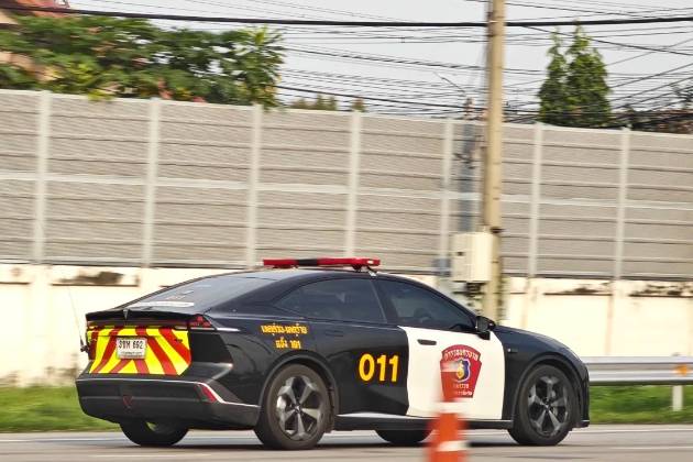 偶遇泰國警車用深藍(lán)！長安汽車羅勇工廠投產(chǎn) 背后的東南亞布局