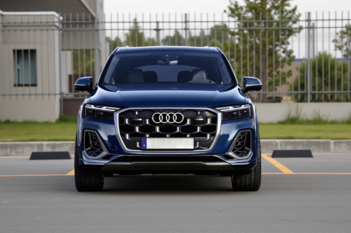 奧迪Q7全新車色亮相，薩基爾金等四色打造視覺盛宴！