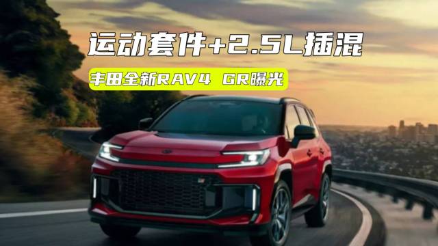 全新RAV4性能版曝光：马力超300匹