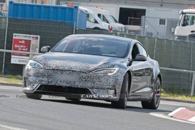 特斯拉Model S Plaid改款曝光：強(qiáng)化賽道基因