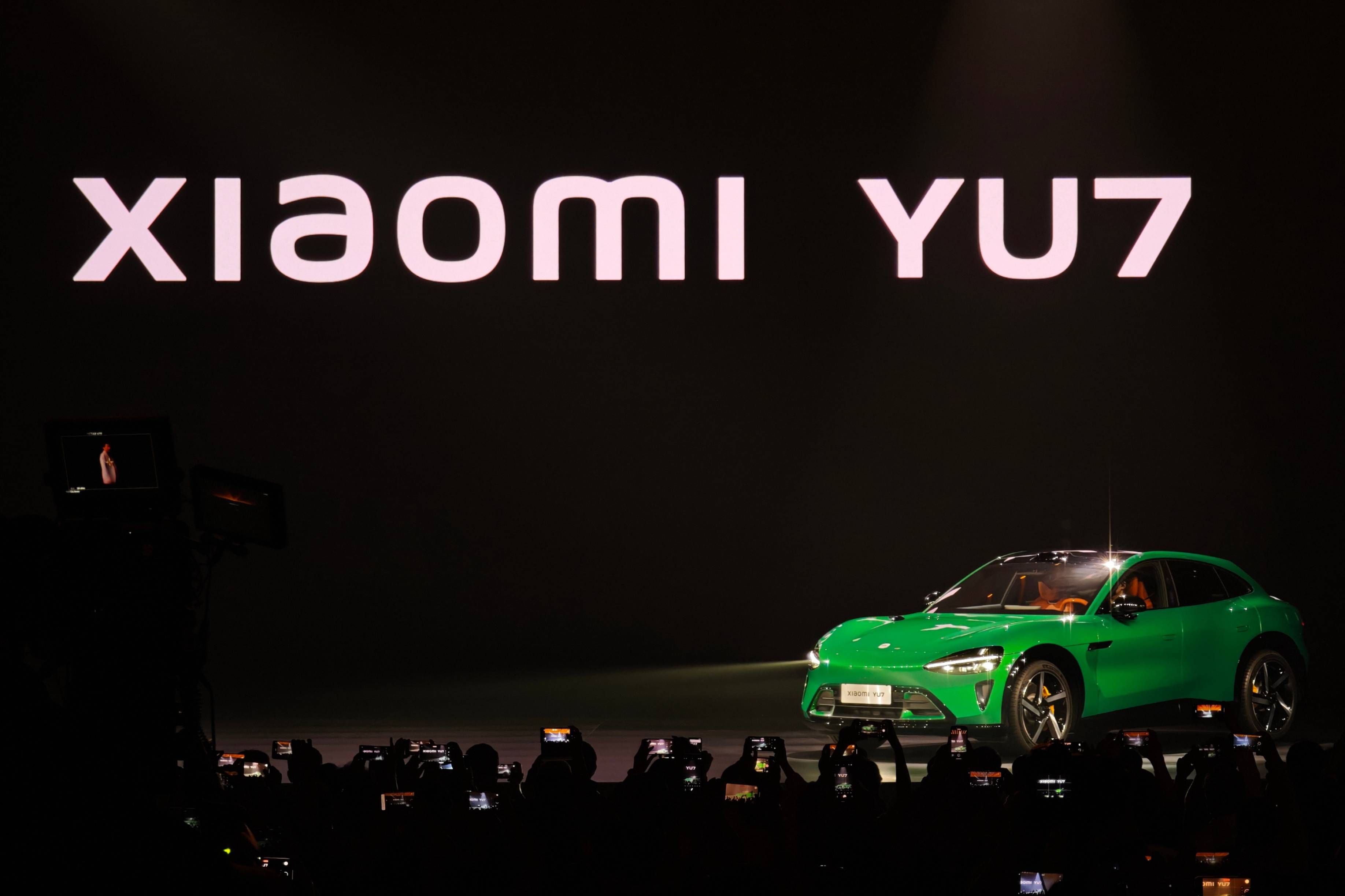雷軍正式發(fā)布小米YU7！Model Y的王者地位不保？