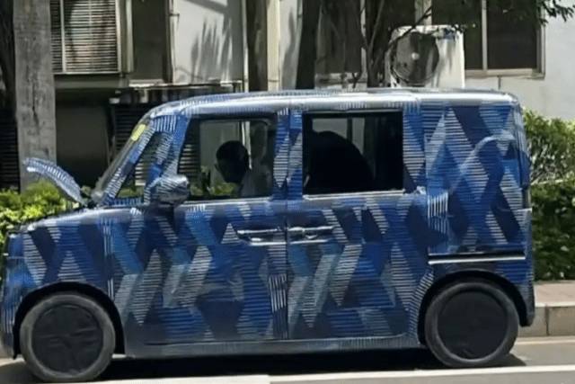 比亞迪K-Car車(chē)型諜照曝光！或售250萬(wàn)日元