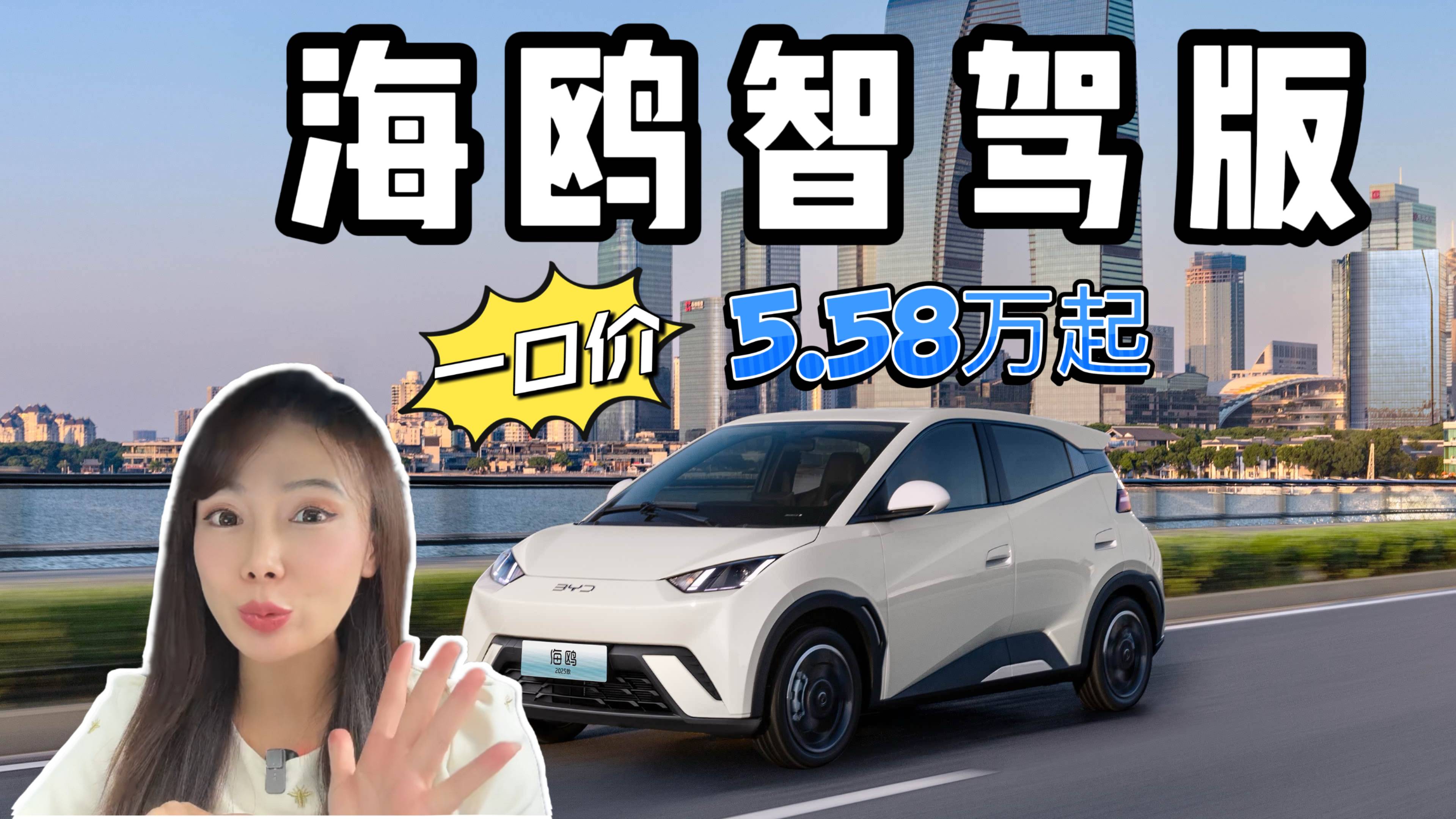 比亞迪海鷗不僅沖進歐洲，國內(nèi)智駕版一口價只要5.58萬起