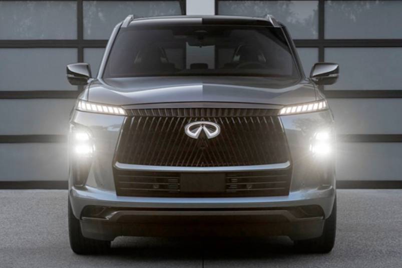 內(nèi)外全面煥新 英菲尼迪QX80新老款車型對比