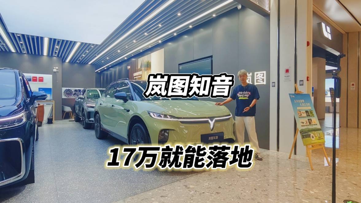 17万就能落地，岚图知音冷门但性价比挺高