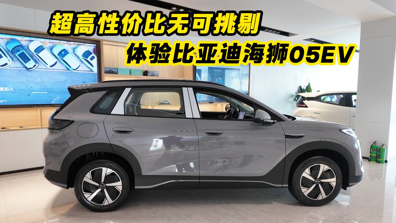 超高性價比無可挑剔 體驗比亞迪海獅05EV