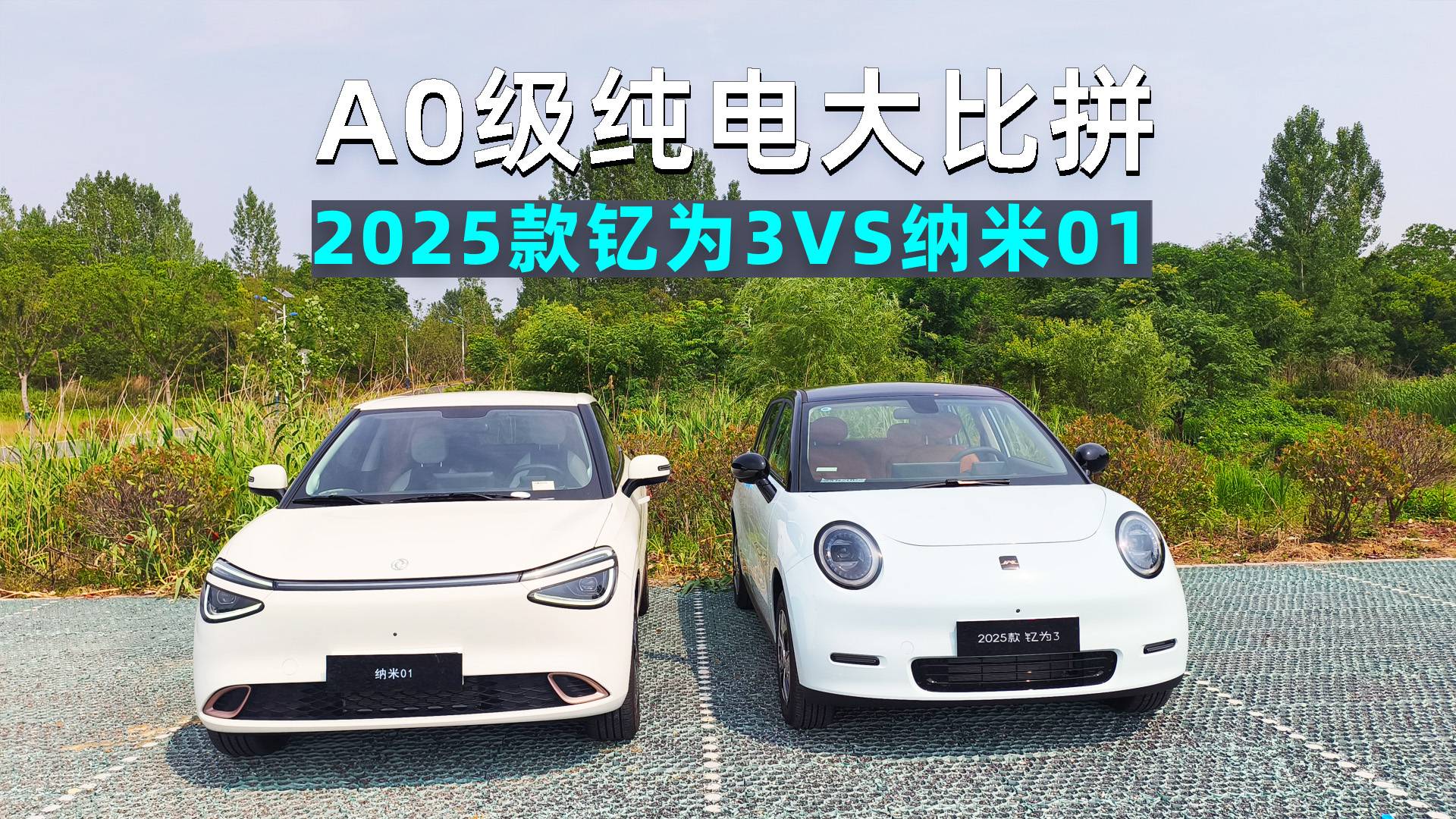 阿峰侃车｜A0级纯电对决，谁才是品质天花板？
