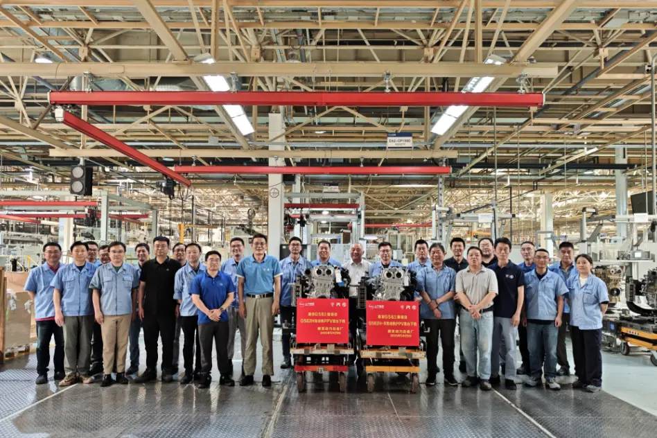 南京江北新區基地GS6發動機三期項目PPV首臺發動機成功下線