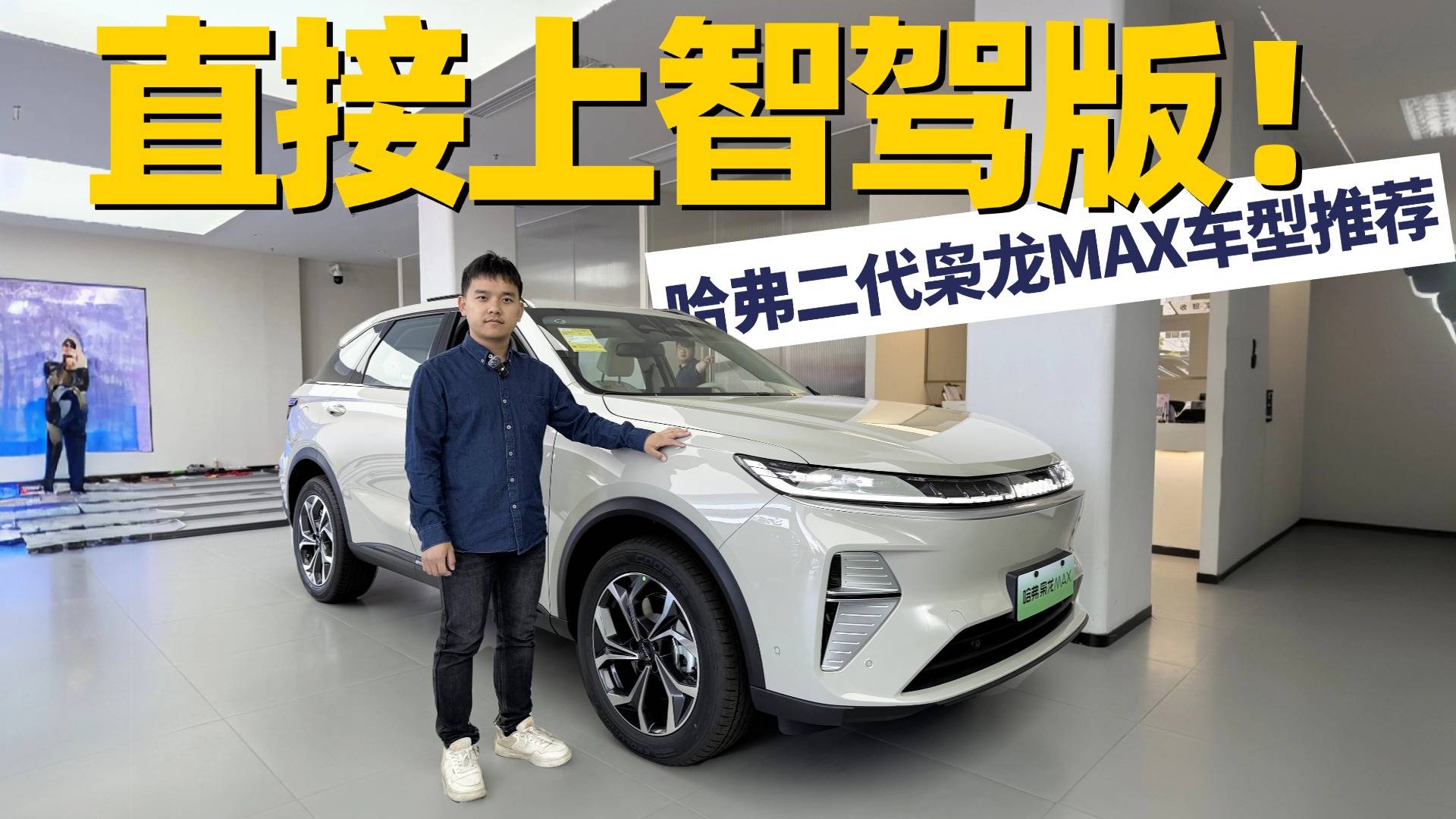 闭眼入智驾版？哈弗二代枭龙MAX探店
