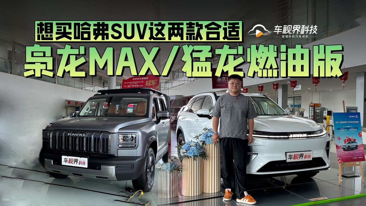 想買哈弗SUV這兩款合適 到店體驗梟龍MAX/猛龍燃油版