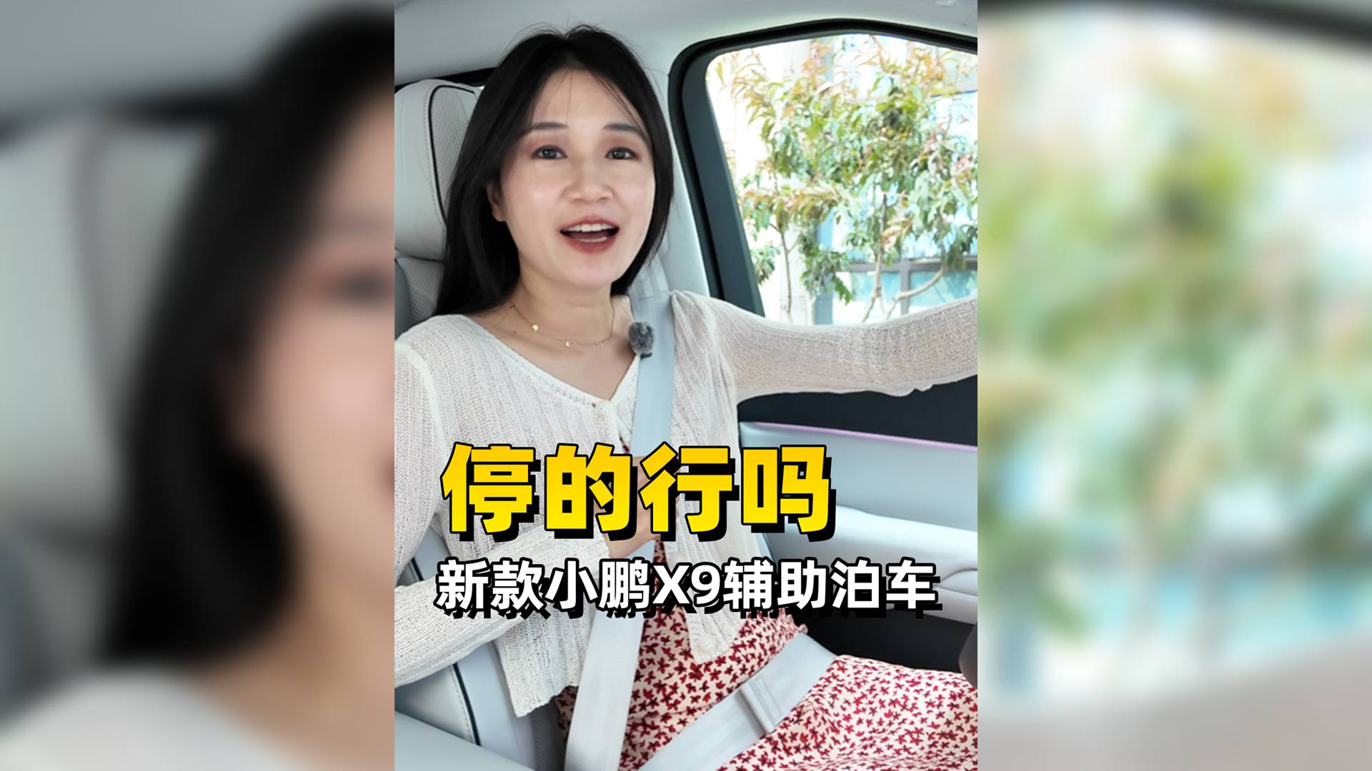 2025款小鵬X9輔助泊車，停的怎么樣？