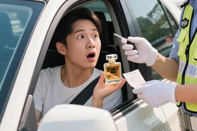 車內(nèi)放香水竟違法？交警查到直接罰款，很多車主還不知道