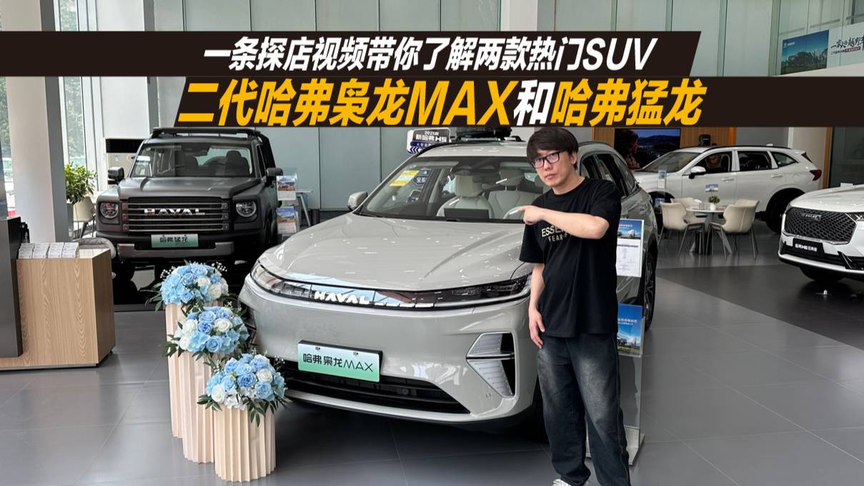 一條視頻了解兩款熱門SUV，探店二代哈弗梟龍MAX和哈弗猛龍