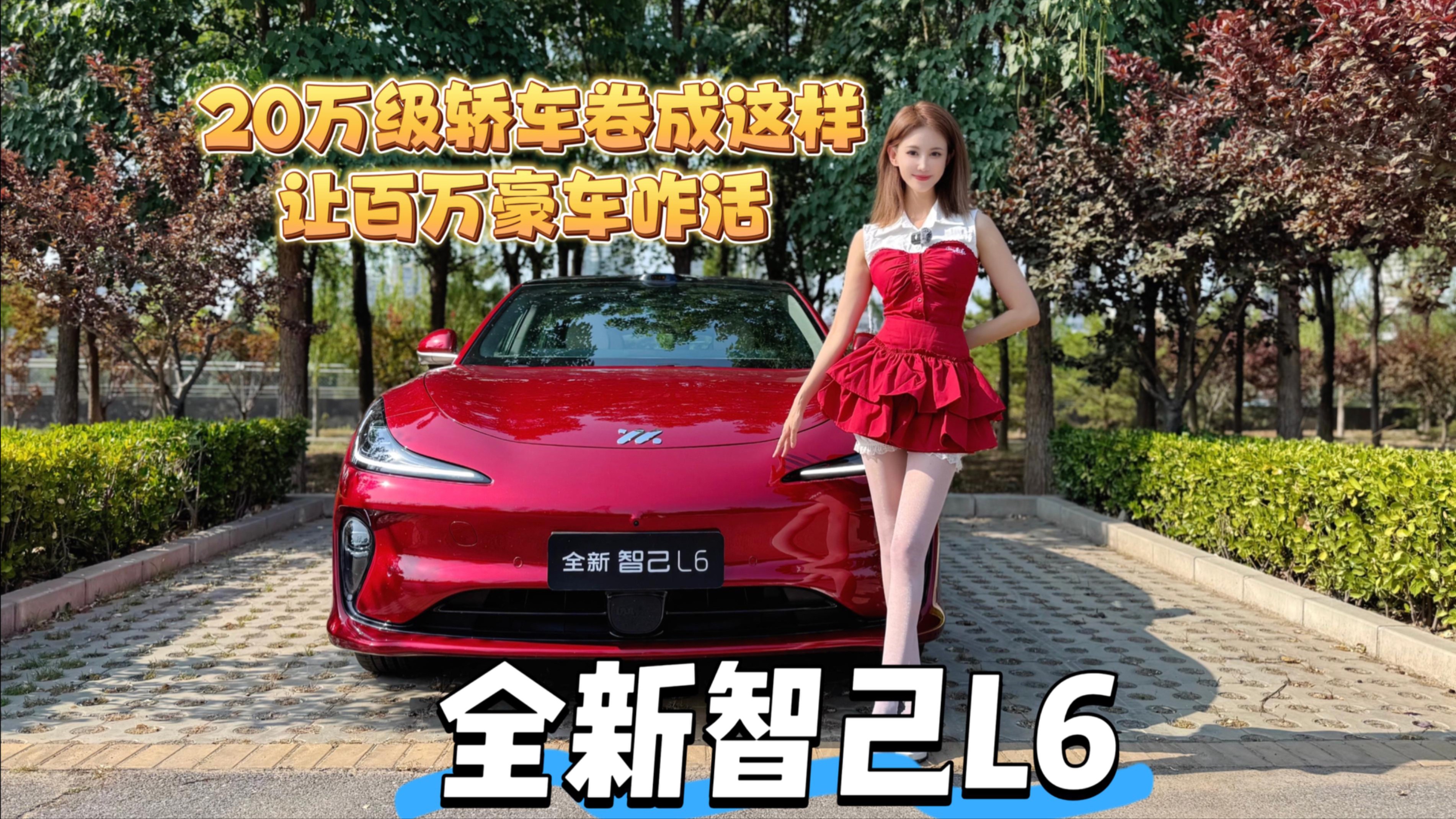 試駕｜全新智己L6?20萬(wàn)級(jí)轎車(chē)卷成這樣?讓百萬(wàn)豪車(chē)咋活