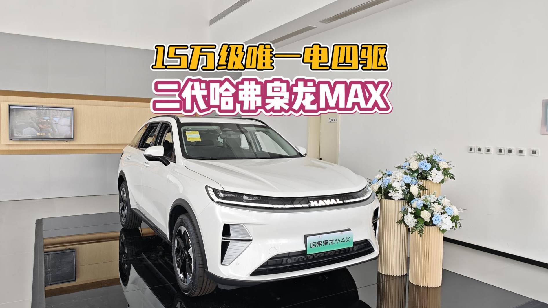15万级唯一电四驱!二代哈弗枭龙MAX