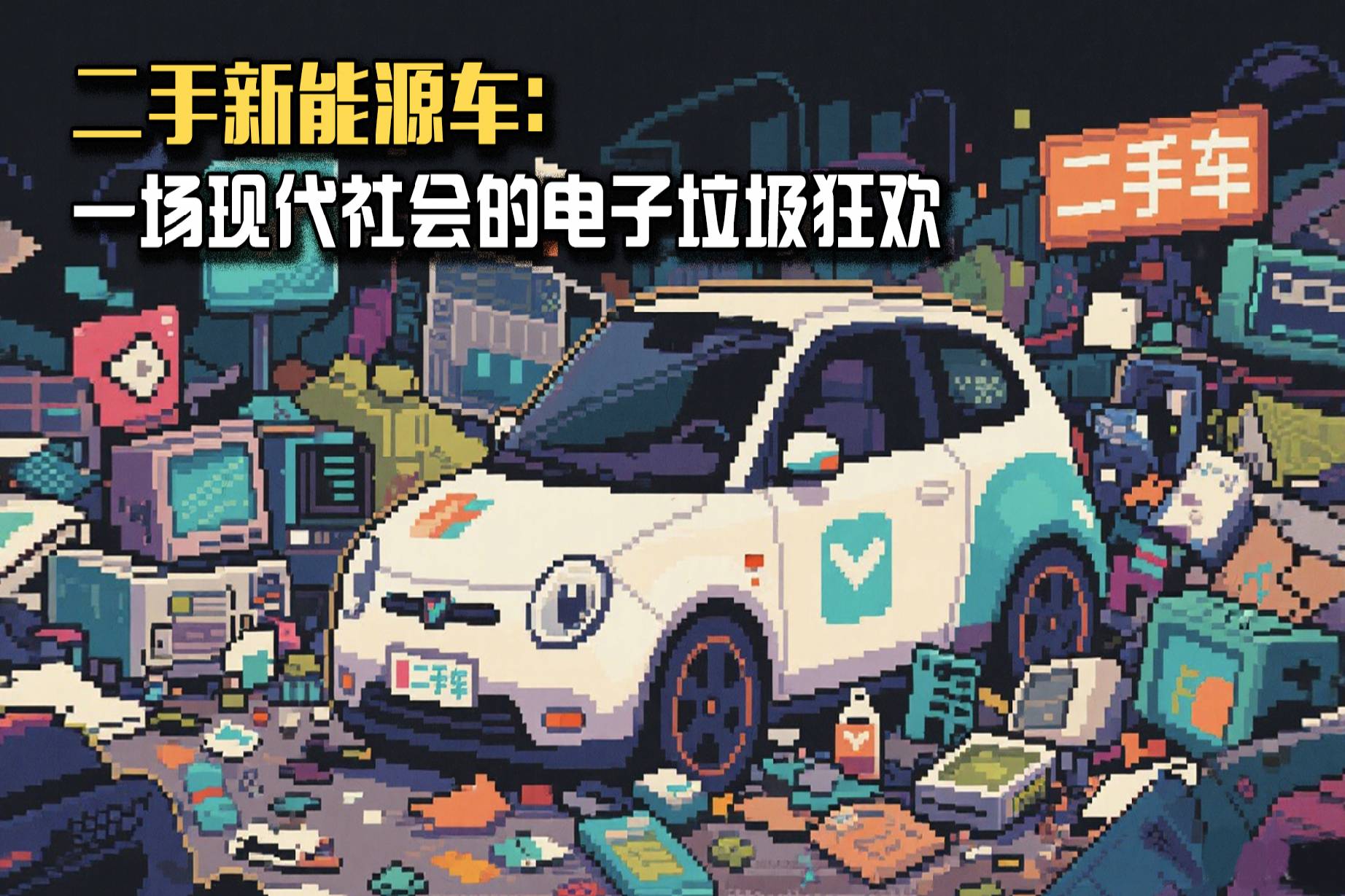 二手新能源車(chē)：一場(chǎng)現(xiàn)代社會(huì)的電子垃圾狂歡