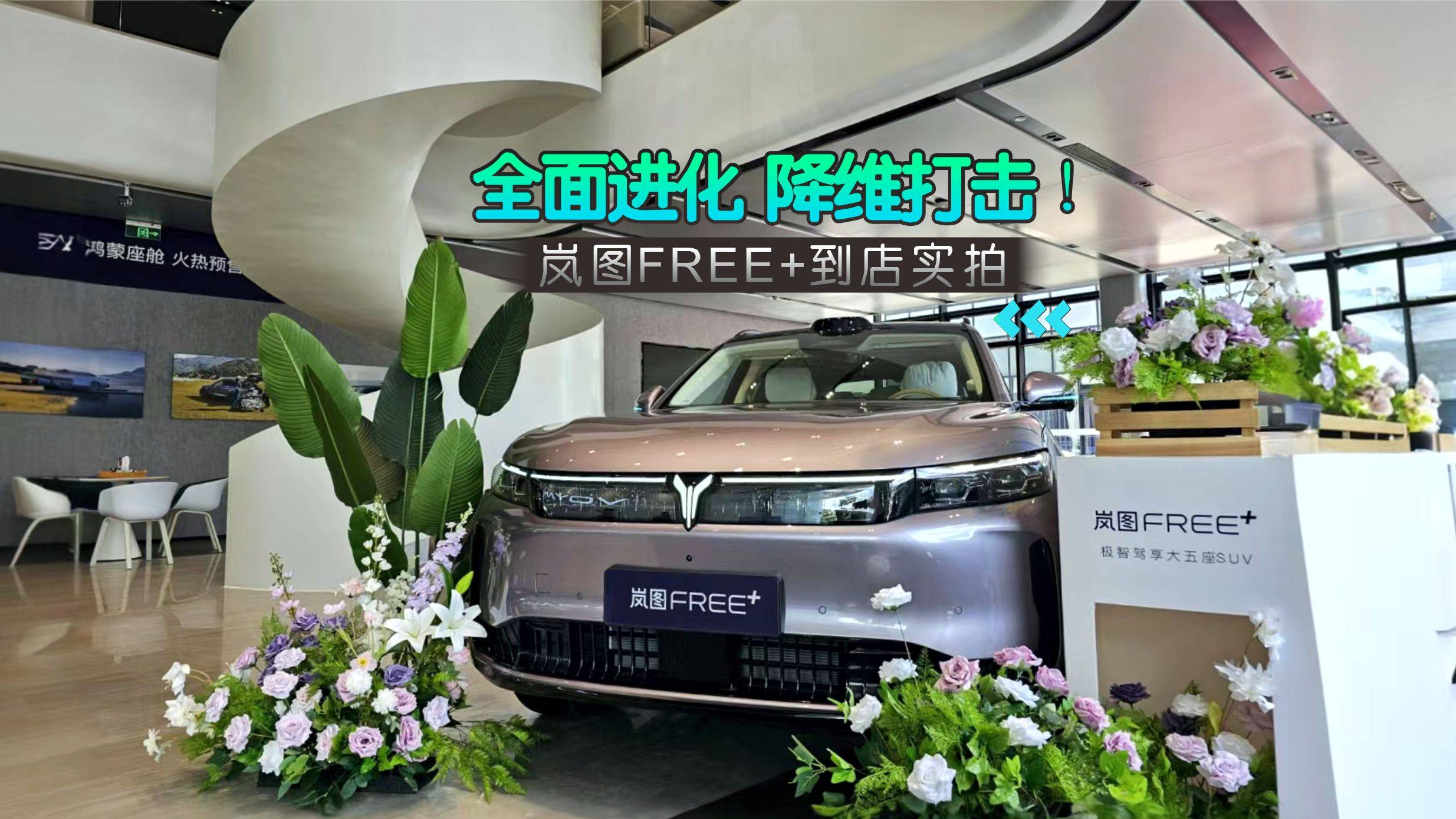 全面進(jìn)化降維打擊！嵐圖FREE+到店實(shí)拍