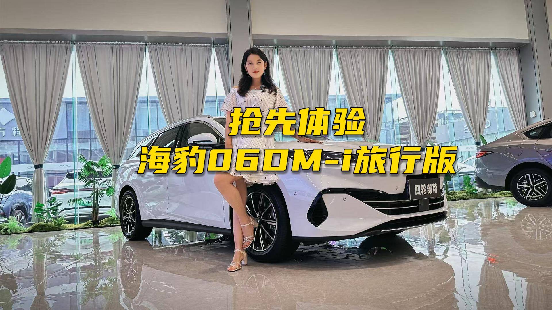 抢先体验海豹06DM-i旅行版，比亚迪全球首款超混旅行车