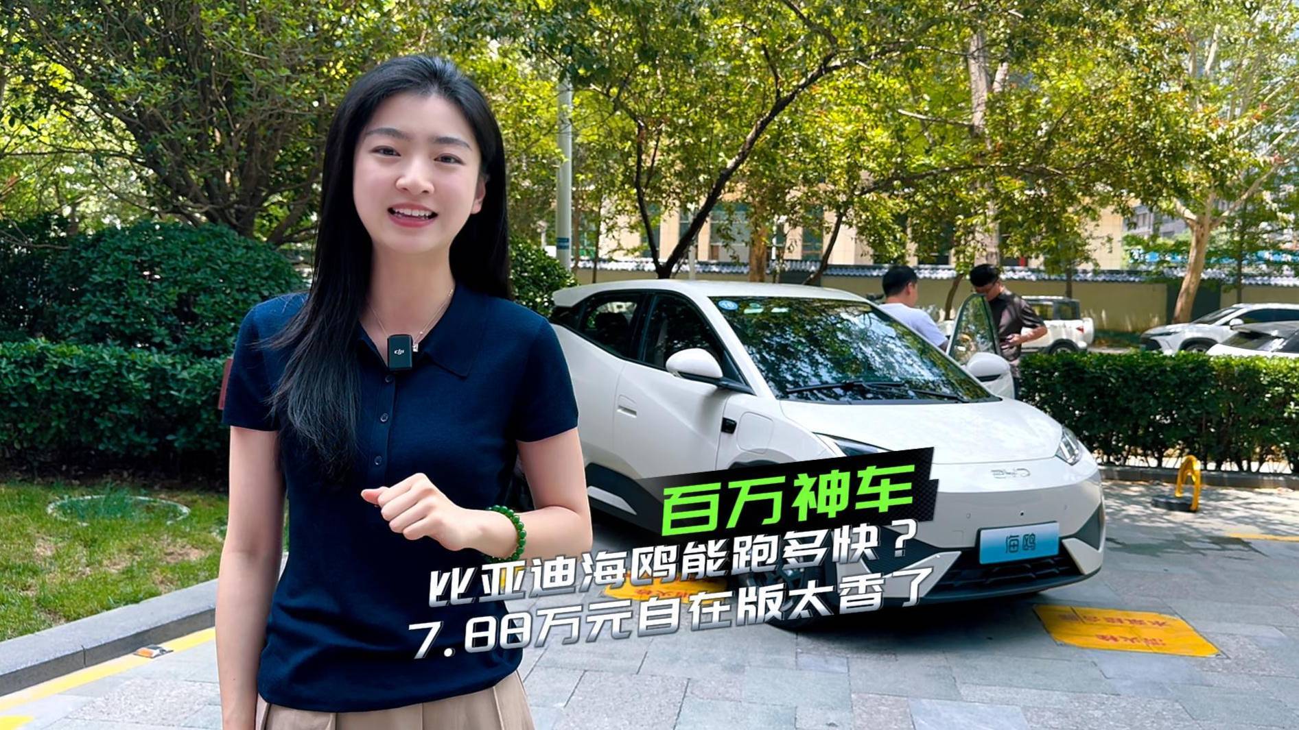 試駕百萬神車比亞迪海鷗，加推7.88萬元自在版