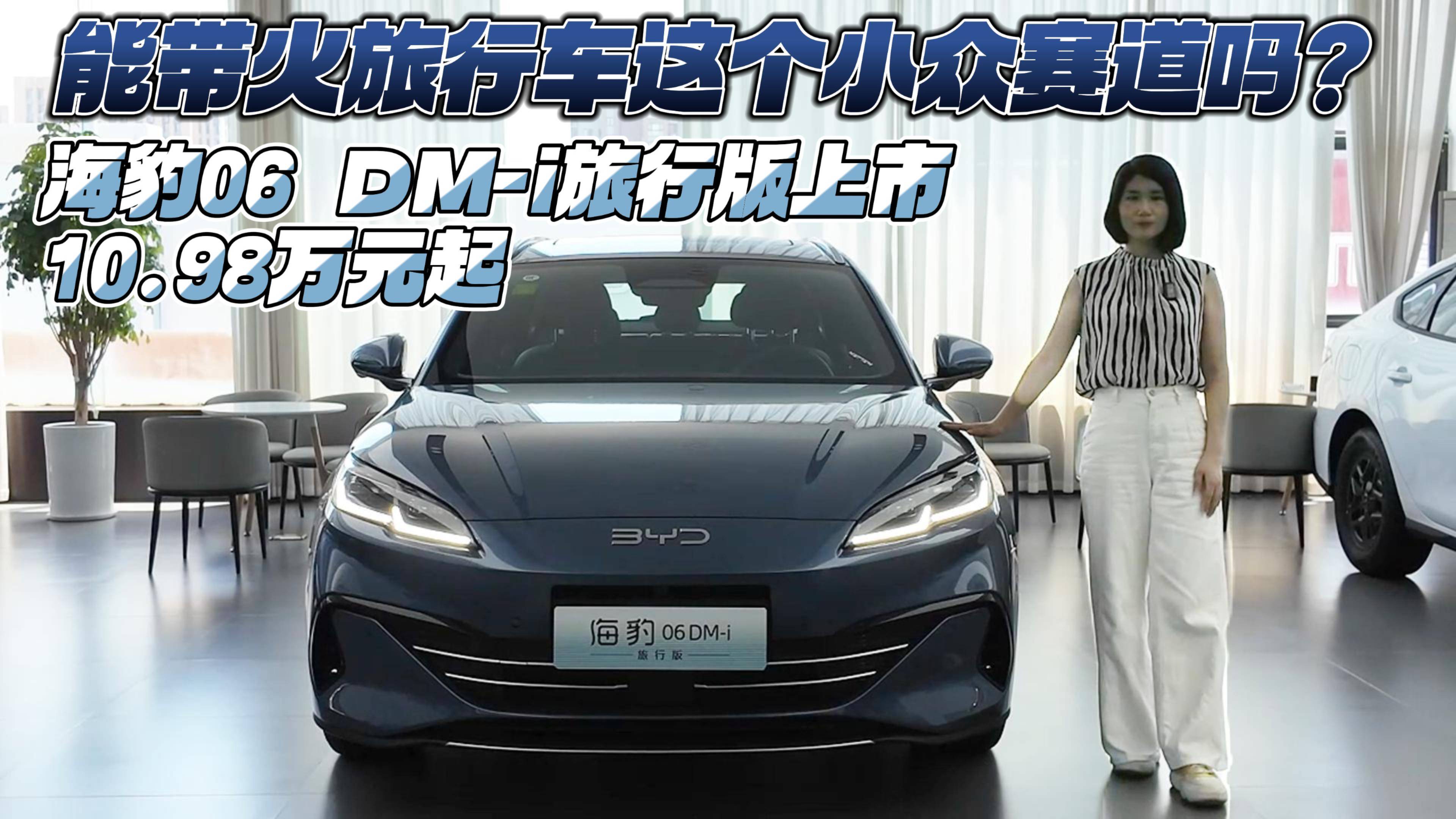 海豹06 DM-i旅行版上市10.98萬元起